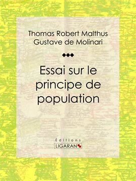 Cover image for Essai sur le principe de population