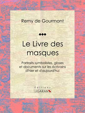 Cover image for Le Livre des masques