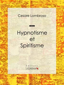 Cover image for Hypnotisme et Spiritisme