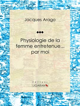 Cover image for Physiologie de la femme entretenue... par moi