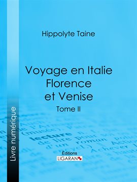 Cover image for Voyage en Italie. Florence et Venise