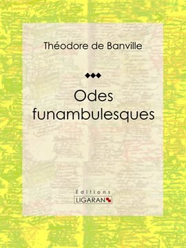 Cover image for Odes funambulesques
