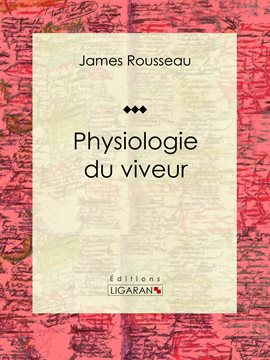 Cover image for Physiologie du viveur