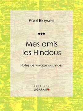 Cover image for Mes amis les Hindous
