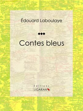 Cover image for Contes bleus