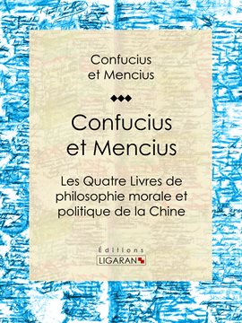 Cover image for Confucius et Mencius