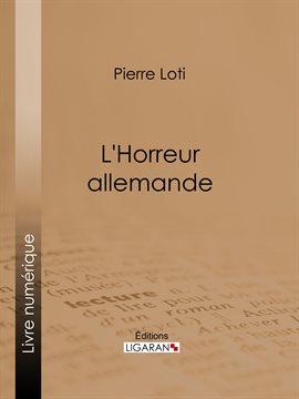 Cover image for L'Horreur allemande
