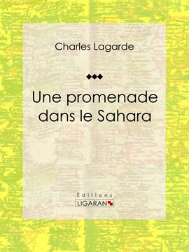 Cover image for Une promenade dans le Sahara