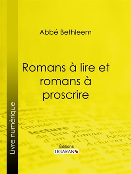 Cover image for Romans à lire et romans à proscrire