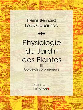 Cover image for Physiologie du Jardin des Plantes