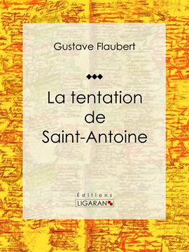 Cover image for La tentation de Saint Antoine