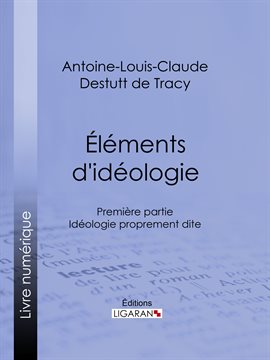 Cover image for Éléments d'idéologie