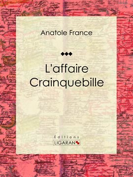 Cover image for L'affaire Crainquebille