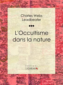 Cover image for L'occultisme dans la nature