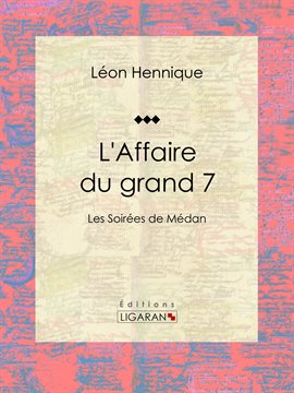 Cover image for L'Affaire du grand 7