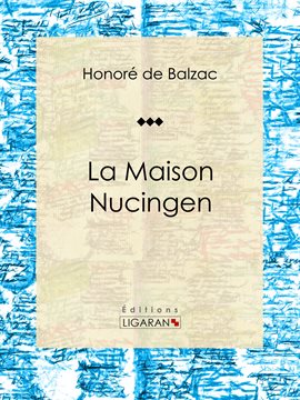 Cover image for La Maison Nucingen
