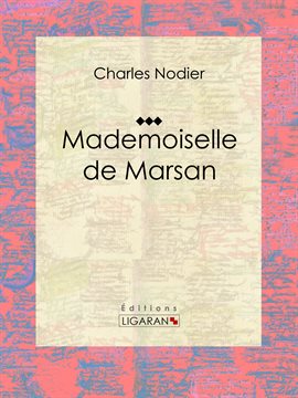 Cover image for Mademoiselle de Marsan