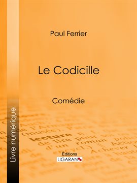 Cover image for Le Codicille