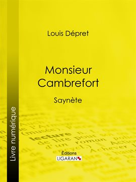 Cover image for Monsieur Cambrefort