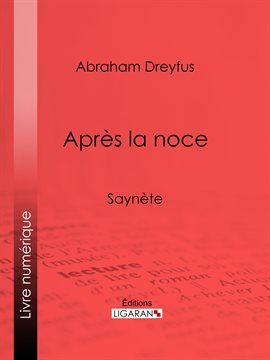 Cover image for Après la noce