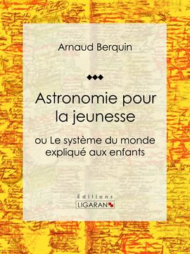 Cover image for Astronomie pour la jeunesse