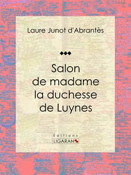 Cover image for Salon de madame la duchesse de Luynes