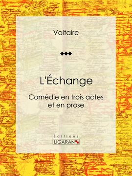 Cover image for L'Échange