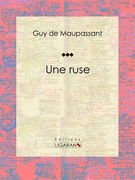 Cover image for Une ruse