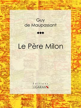 Cover image for Le Père Milon