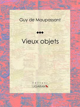 Cover image for Vieux objets