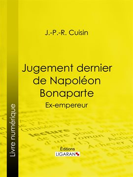Cover image for Jugement dernier de Napoléon Bonaparte