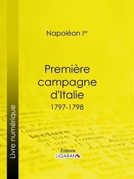 Cover image for Première campagne d'Italie