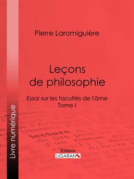 Cover image for Leçons de philosophie