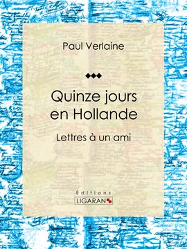 Cover image for Quinze jours en Hollande