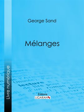 Cover image for Mélanges