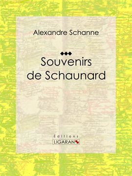 Cover image for Souvenirs de Schaunard