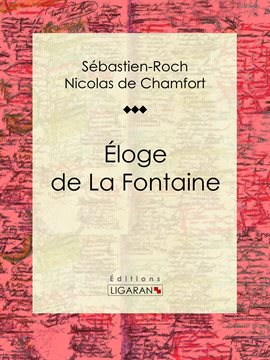 Cover image for Éloge de La Fontaine