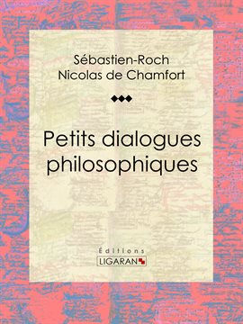 Cover image for Petits dialogues philosophiques