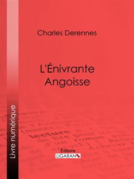 Cover image for L'Énivrante Angoisse