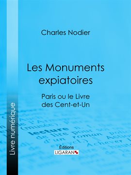 Cover image for Les Monuments expiatoires