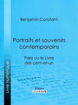 Cover image for Portraits et Souvenirs contemporains, suivi d'une lettre de Jefferson, président des États-Unis, ...