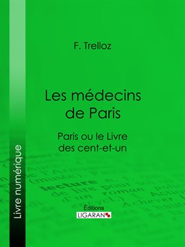 Cover image for Les médecins de Paris