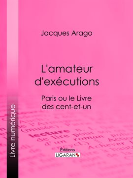 Cover image for L'amateur d'exécutions