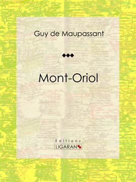 Imagen de portada para Mont-Oriol