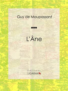 Cover image for L'Ane