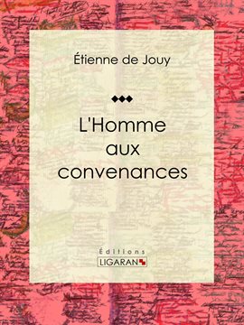 Cover image for L'Homme aux convenances