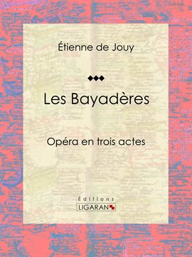 Cover image for Les Bayadères