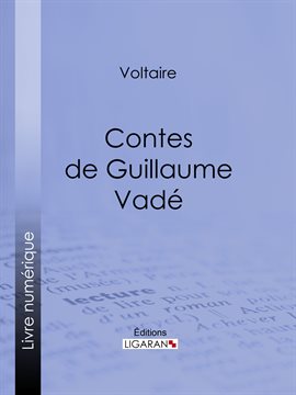 Cover image for Contes de Guillaume Vadé