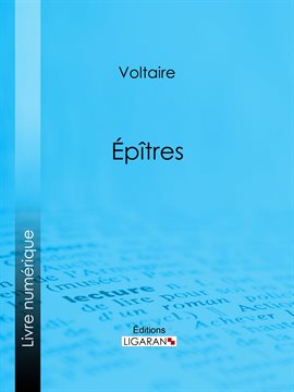 Cover image for Épîtres