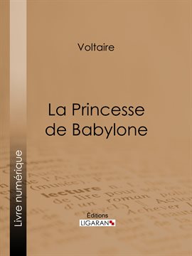 Cover image for La Princesse de Babylone